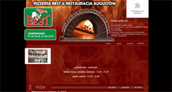 Desktop Screenshot of pizzeria-best.pl